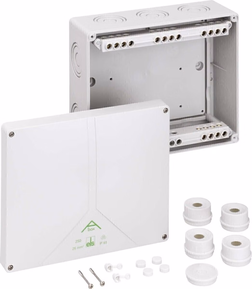 SPELSBERG scatola di giunzione IP65 25qmm 200x250x115mm gr Kst