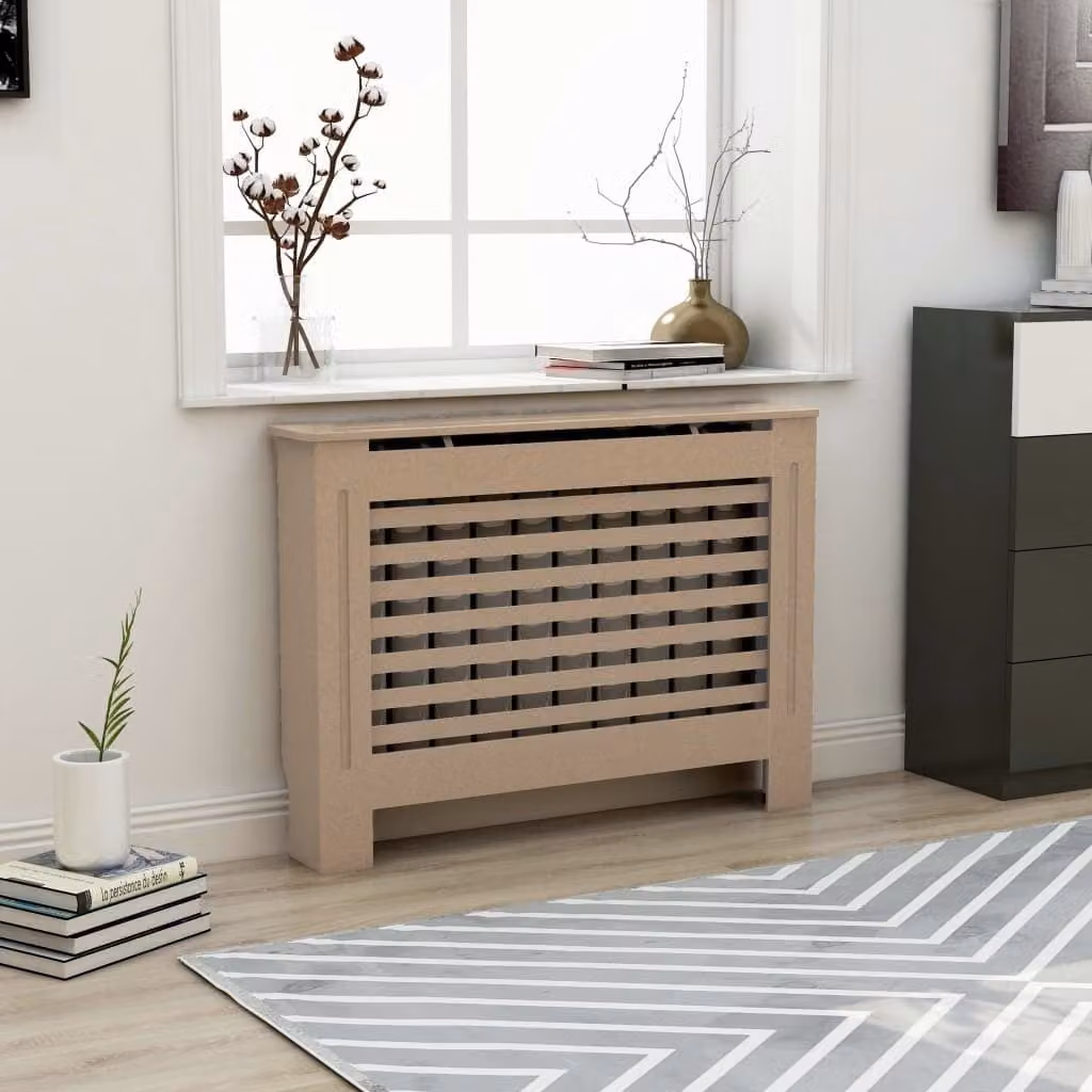 The Living Store Rivestimento per radiatori 112x19x81,5 cm MDF