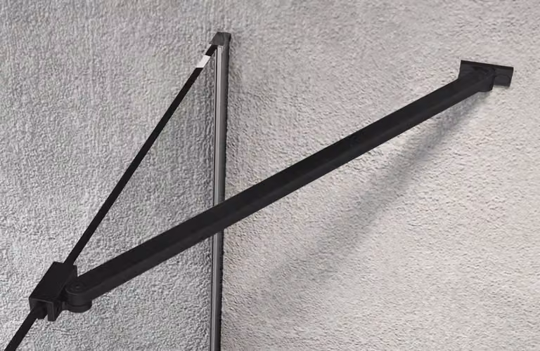 Gelco Vario - Puntello angolare 650 mm, nero opaco GX2014