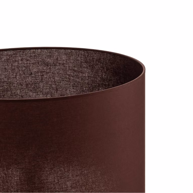 Paralume Roller, marrone, Ø 50 cm, altezza 30 cm Roller Duolla, Marrone / Ruggine, Tessuto / Stoffa / Seta