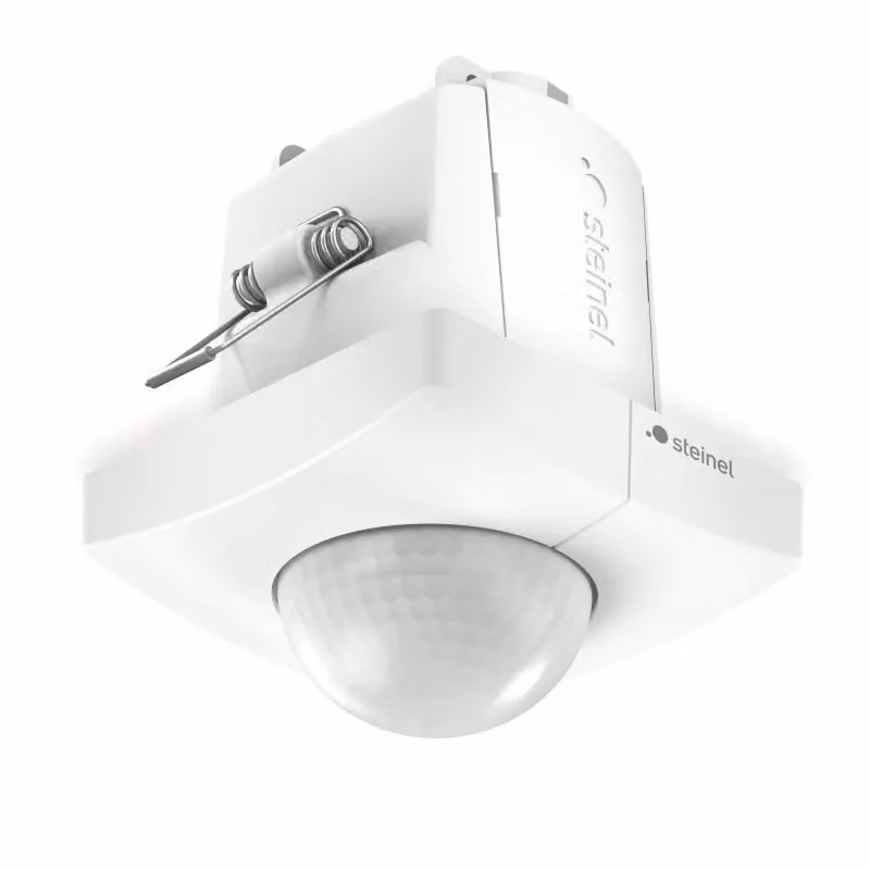 Rilevatore di presenza Steinel a infrarossi passivi, da incasso a soffitto, IP20, portata massima a 360°: Ø 40 m (1257 m²) 079635