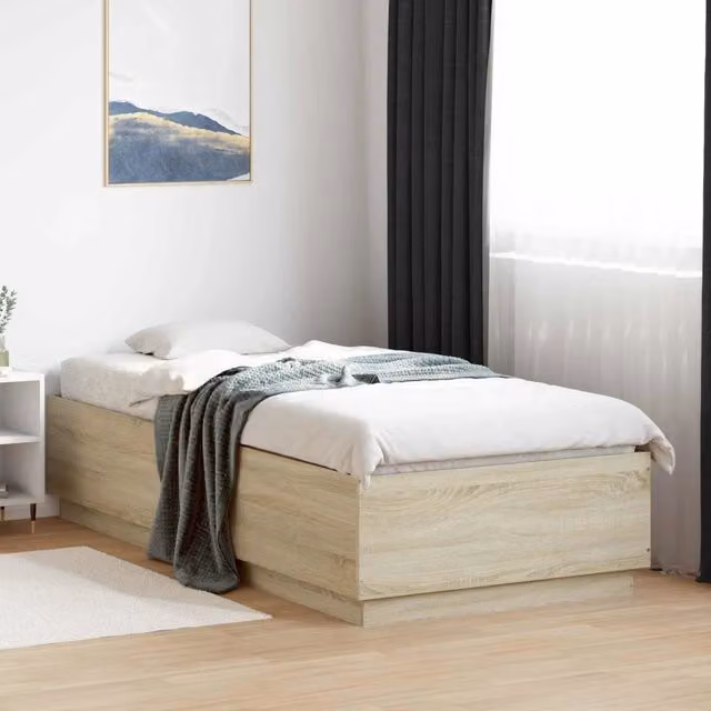 Struttura del letto Rovere Sonoma 80 x 200 cm 3429654