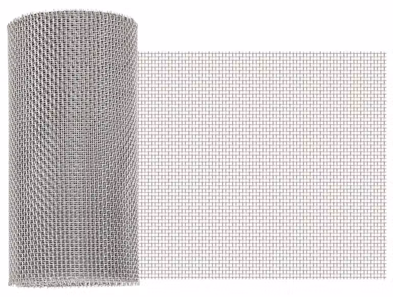 Maison Exclusive - Pannello a rete metallica, dimensioni 20 x 200 cm, realizzato in acciaio inossidabile, finitura argento