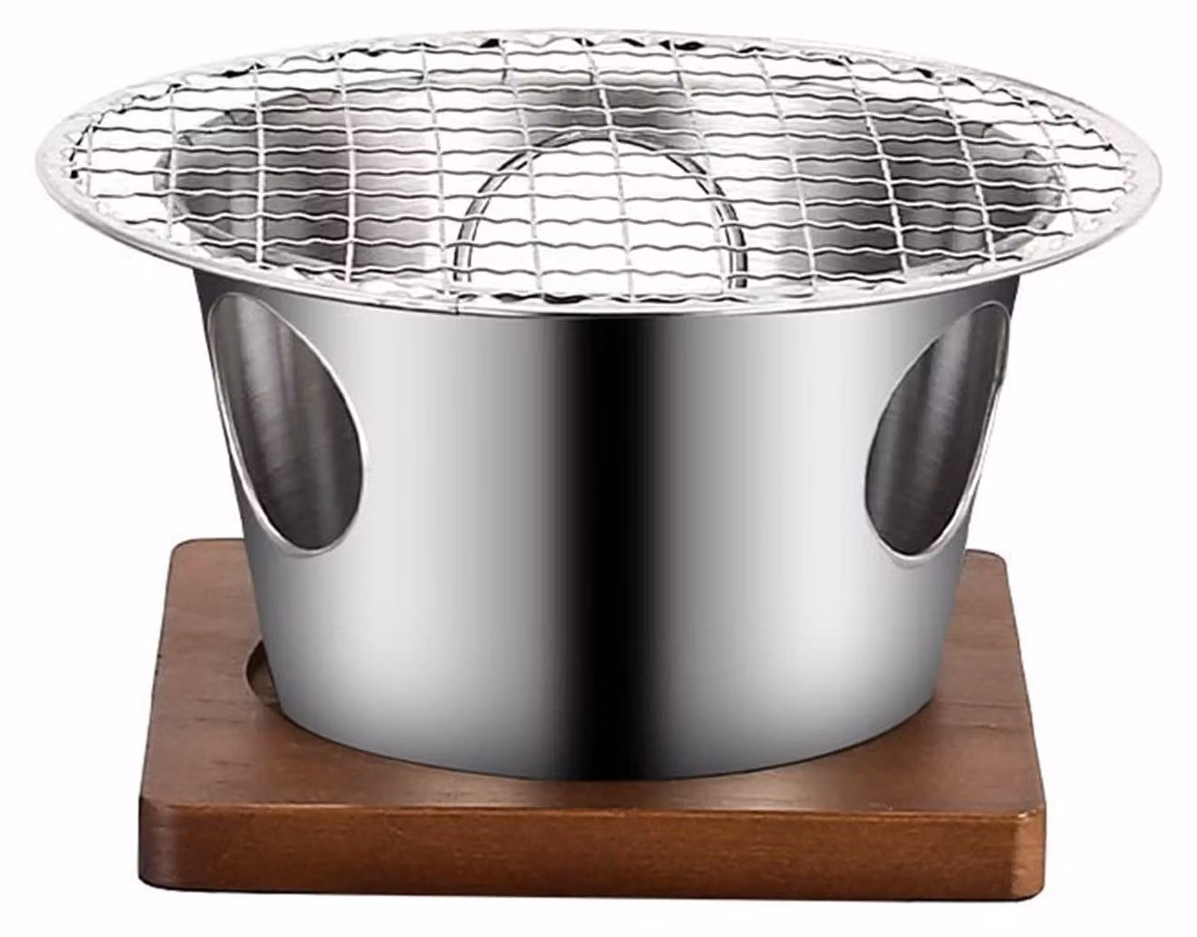 Barbecue a gas con bruciatore a etanolo, ideale per interni ed esterni