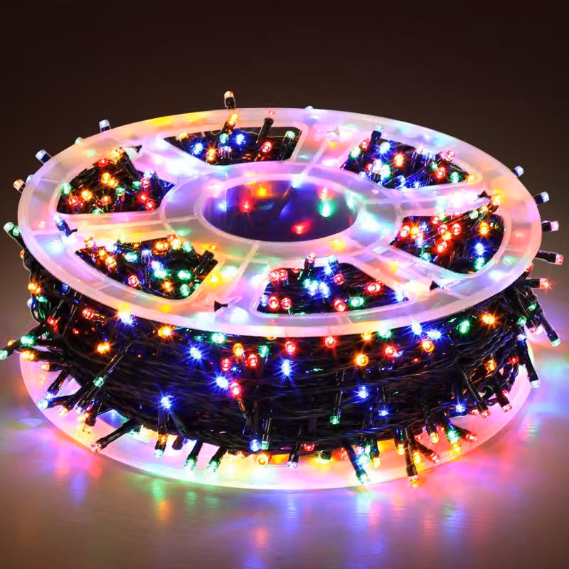 Jayseuw LED luci fiabesche 200m 1000LED luci fiabesche con 8 modalità luci fiabesche all'aperto per interni Natale matrimonio festa decorazione giardino colorato