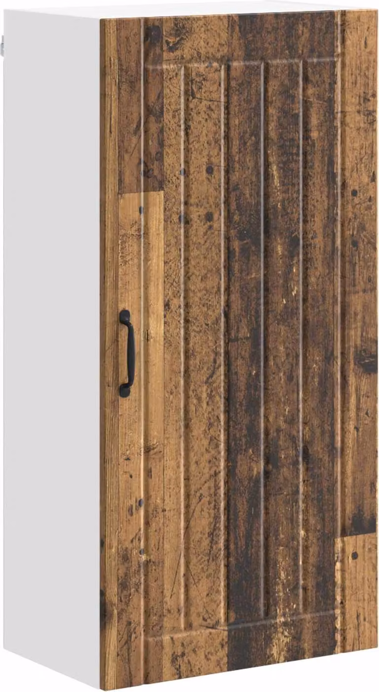 Armadietto a muro LUCCA Legno antico 50 x 31 x 100 cm