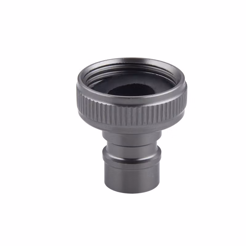 INF Adattatore per rubinetto lavatrice con filettatura 25 mm Grigio