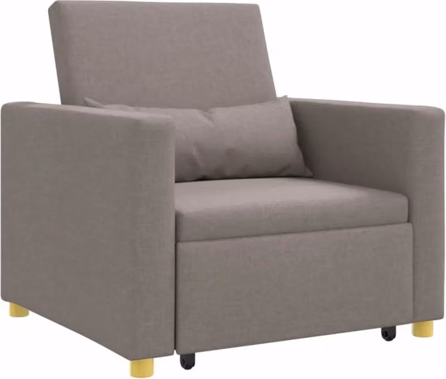 Divano letto | Sof¨¤ letto | Letto singolo estraibile singolo Talpa 90 x 165 x 87 cm Tessuto