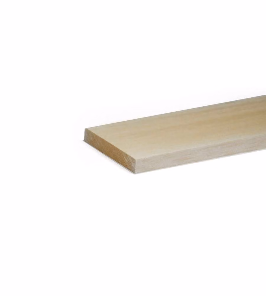 Listelli Ayous Levigati - 4x100x1000 mm - Confezione 15 Pezzi