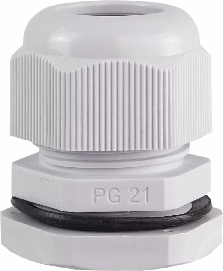 PG 21 x50 pressacavo con controdado 13-18 mm IP68 grigio