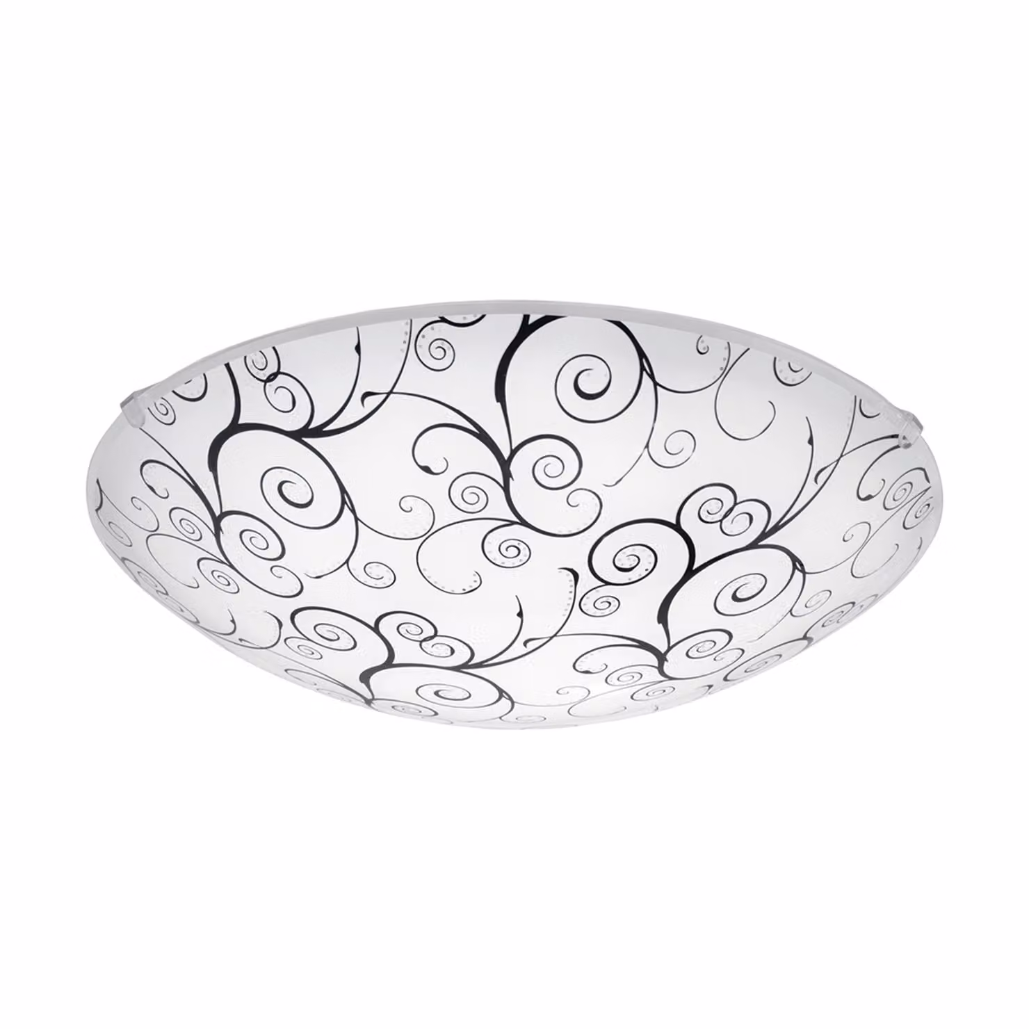 EGLO LED Lampada a soffitto Margitta 1, lampada a soffitto a una luce, design classico, lampada per soggiorno realizzata in metallo, lampada per camera da letto, lampada LED per corridoio con luce bianco caldo, diametro 31,5 cm