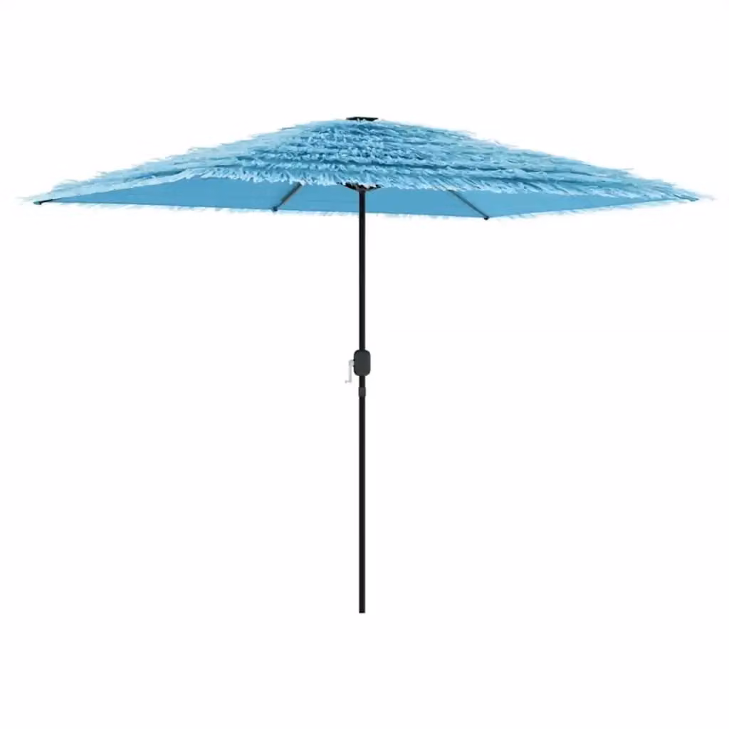 Ombrellone da giardino e balcone DESIGN IN in poliestere blu con palo in acciaio L: 300 cm, P: 200 cm, H: 250 cm – 2