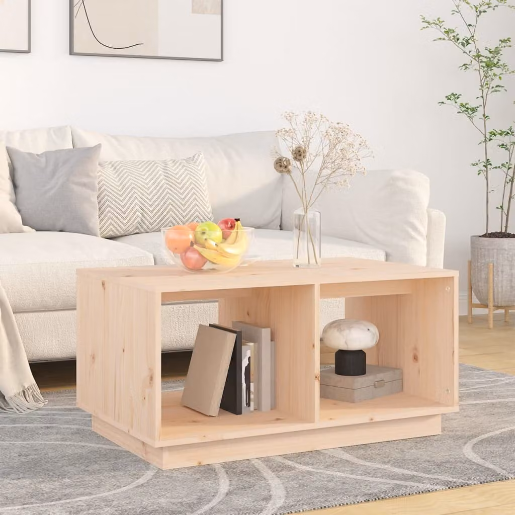 Maison Exclusive - Tavolino da salotto 80x50x40 cm in legno massello di pino