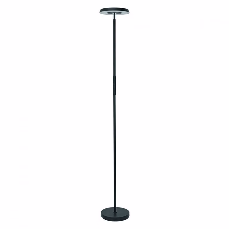 LEDVANCE SMART+ WIFI FLOOR UPDOWN lampada da parete e da terra, nera, 13,5W, 1750lm, luce bianca e colorata regolabile, due sorgenti luminose, dimmerabile, lunga durata, luce RGB, controllabile tramite app, 3000K