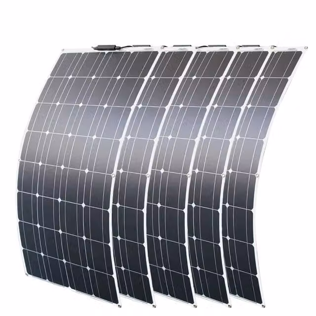 Modulo solare portatile, design flessibile, silicio monocristallino, pannello solare da 500w