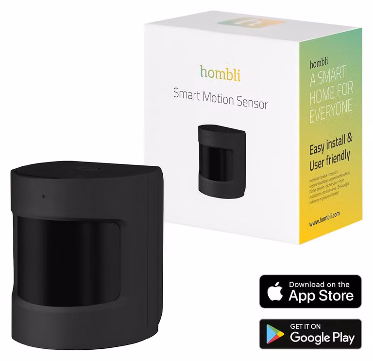Sensore di contatto intelligente Hombli - Notifica immediata - Lunga portata - Senza fili - Facile da installare - Nero