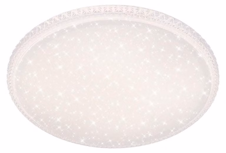 Lampada da soffitto a LED dimmerabile con telecomando CCT 48 W bianco metallo-plastica Briloner