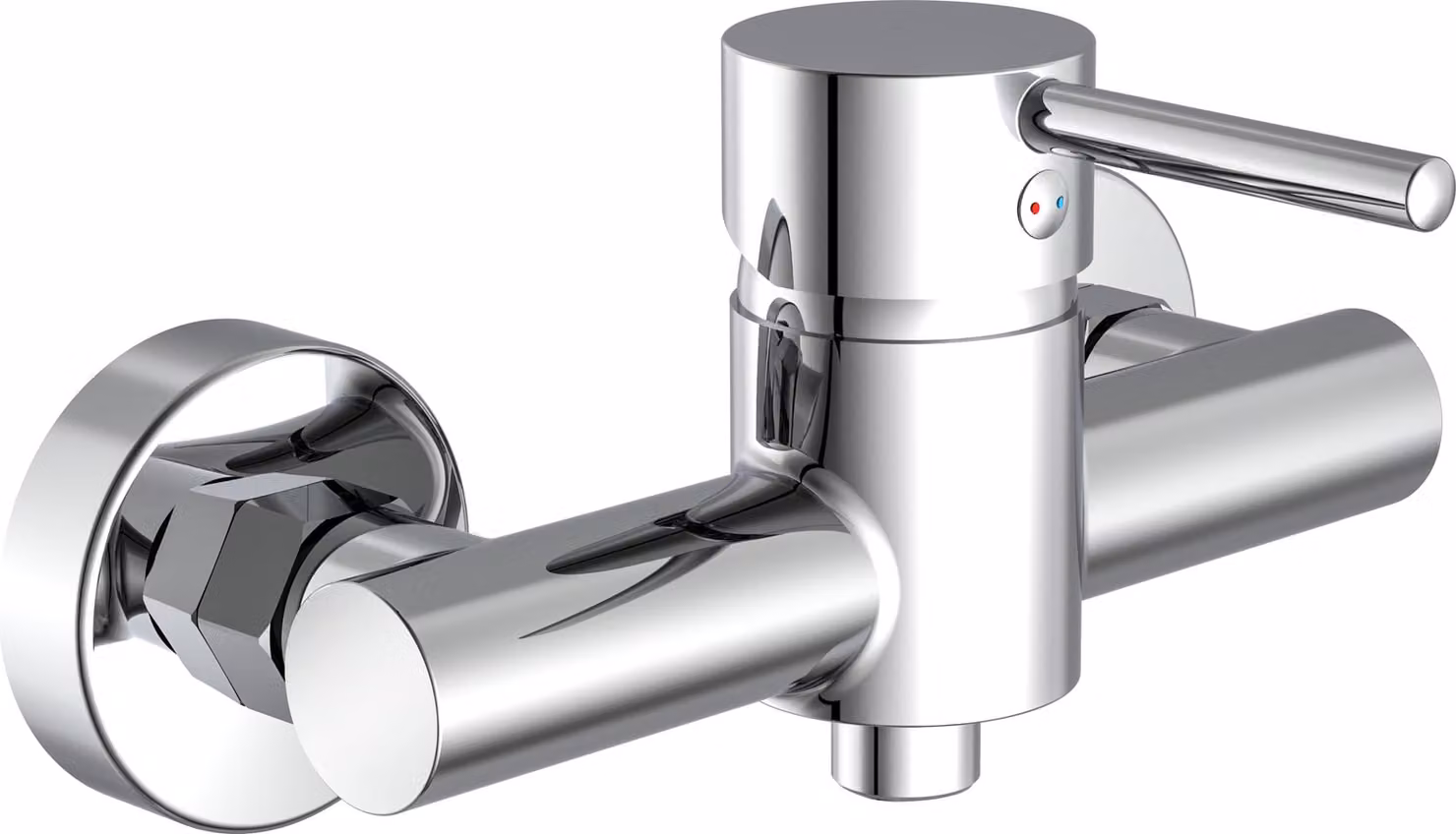 SCHÜTTE Rubinetto doccia ATLANTA, rubinetto bagno, miscelatore doccia a risparmio idrico