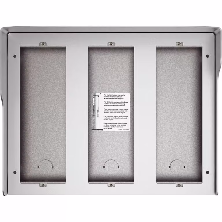 Legrand Sfera New Allmetal, Scatola da incasso, Alluminio, Alluminio, Parete, 2,14 kg
