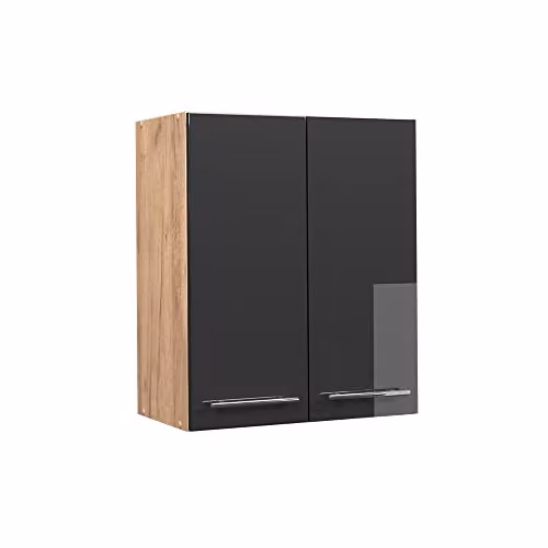 Vicco Pensile da cucina Fame-Line, Antracite lucido, 60 cm
