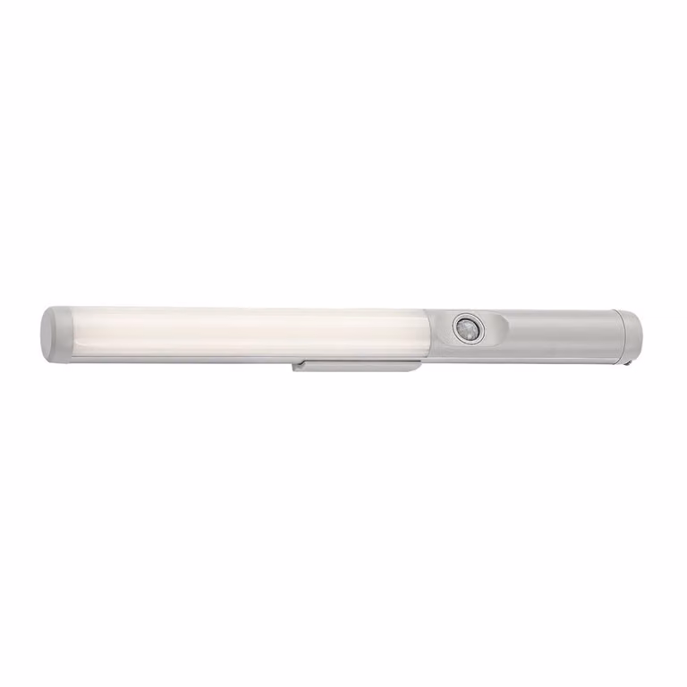 Rabalux 78031 Luce da lavoro Rakar, 3W, 4000K, 180lm, bianco argento, rotonda, bianco neutro, ø25mm