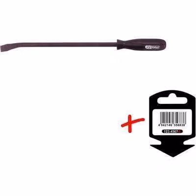 KS TOOLS Leva di montaggio 911.8104-E Acciaio al cromo-molibdeno 507 g