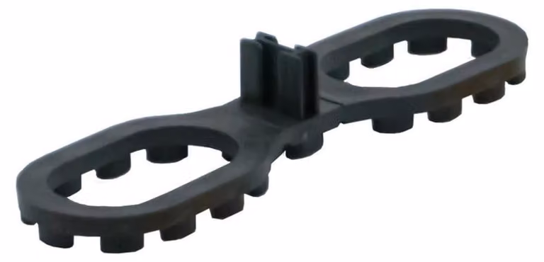 Distanziatori per tavole da decking, spessore giunto 4 mm, quantità 100 pezzi (confezione da 100 pezzi)