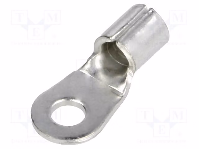 10 connettori a crimpare a forma di anello, per cavi da 4 a 6 mm², con vite M3,5, adatti per cavi isolati BM 01313