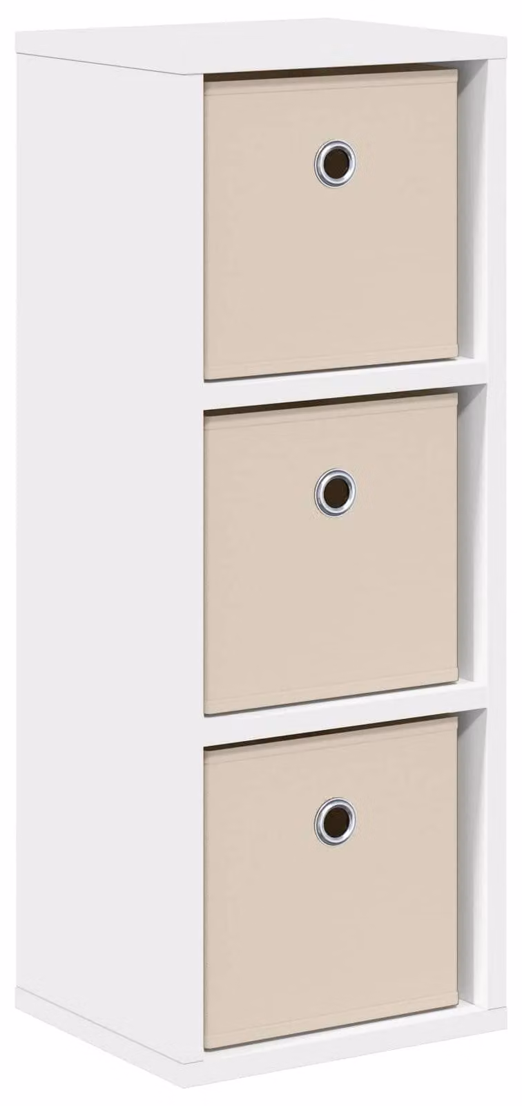Credenza con cassetto Bianco 25,5 x 22 x 69,5 cm
