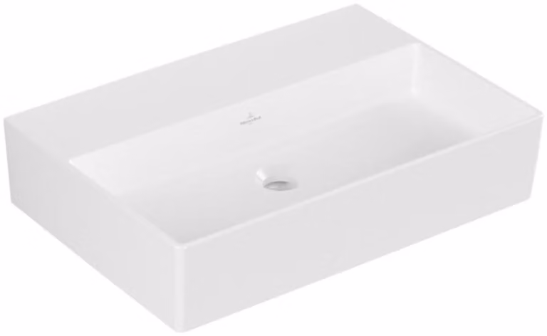Villeroy & Boch Memento 2.0 lavabo mural, sans trou pour robinet, sans trop-plein, poncé, 600x420mm, 4A226F01, 4A226F01