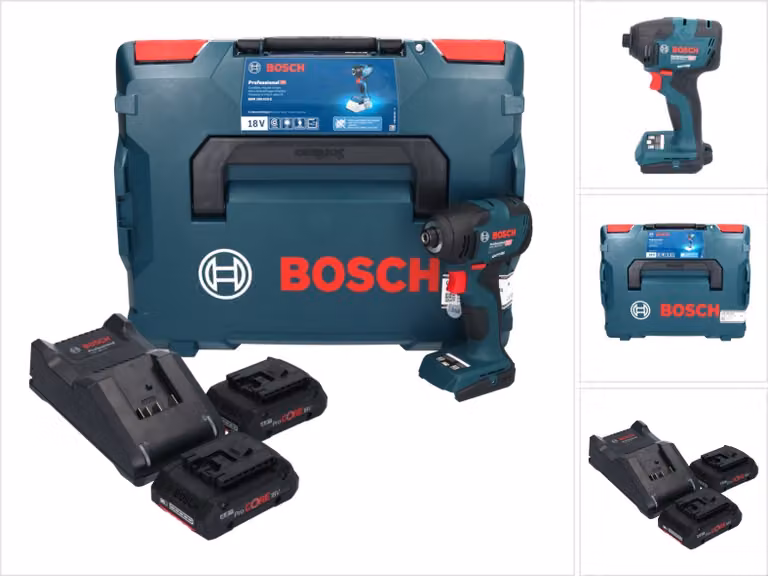 Avvitatore a impulsi Bosch GDR 18V-210 06019J0102 Batteria ricaricabile 2 x 4,0 Ah ProCore