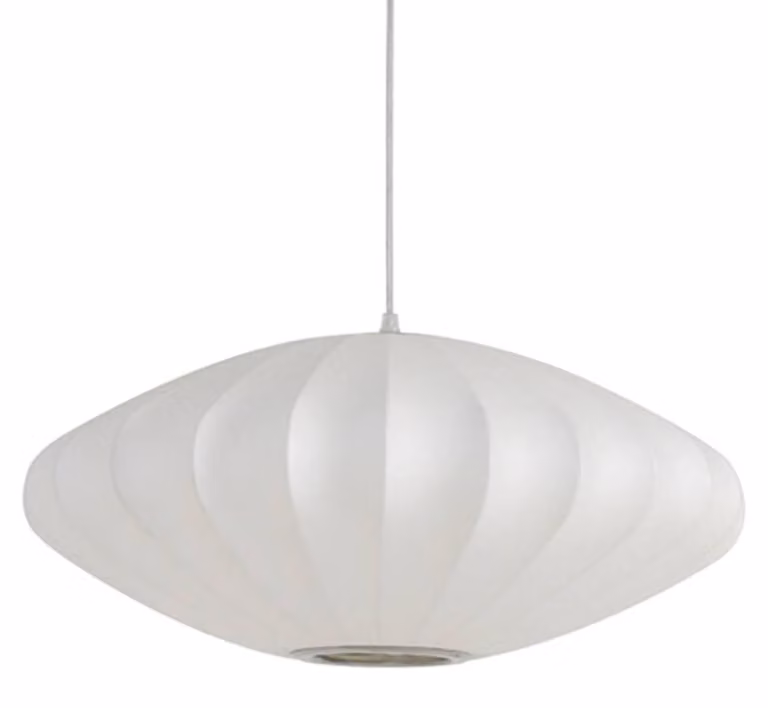 Luce a sospensione Light & Living Ø50x22 FAY bianco