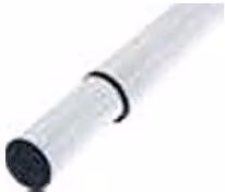 Asta tubolare telescopica in alluminio Key Automation AST8 colore argento, lunghezza massima 9 m, diametro 60/90 mm