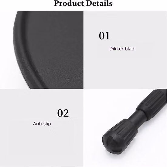 Tavolo da campeggio Famanu - Pieghevole, portatile, design moderno - Nero