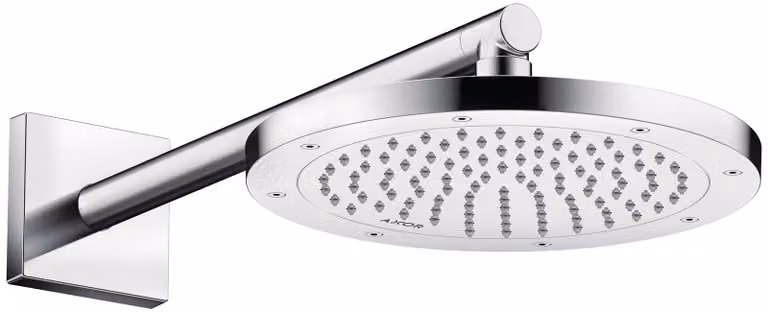 hansgrohe AXOR ShowerSolutions bras de douche, 390mm, carré, 26436000, 26436000