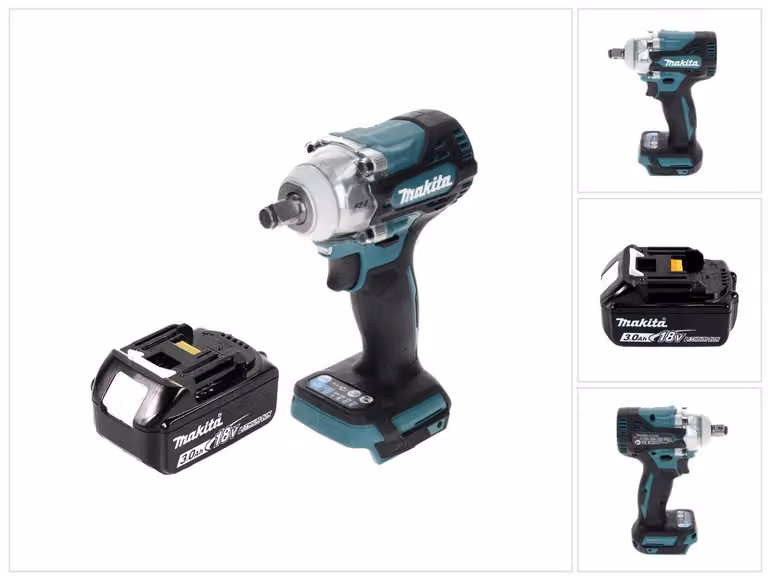 Avvitatore a impulsi a batteria Makita DTW 300 F1 18 V 330 Nm 1/2" brushless + 1x batteria ricaricabile 3,0 Ah - senza caricabatterie