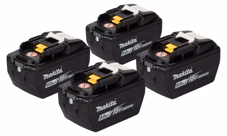 Makita BL 1890 Batteria 18 V 9,0 Ah / 9000 mAh Li-Ion LXT ( 1915H4-0 ) con indicatore di carica
