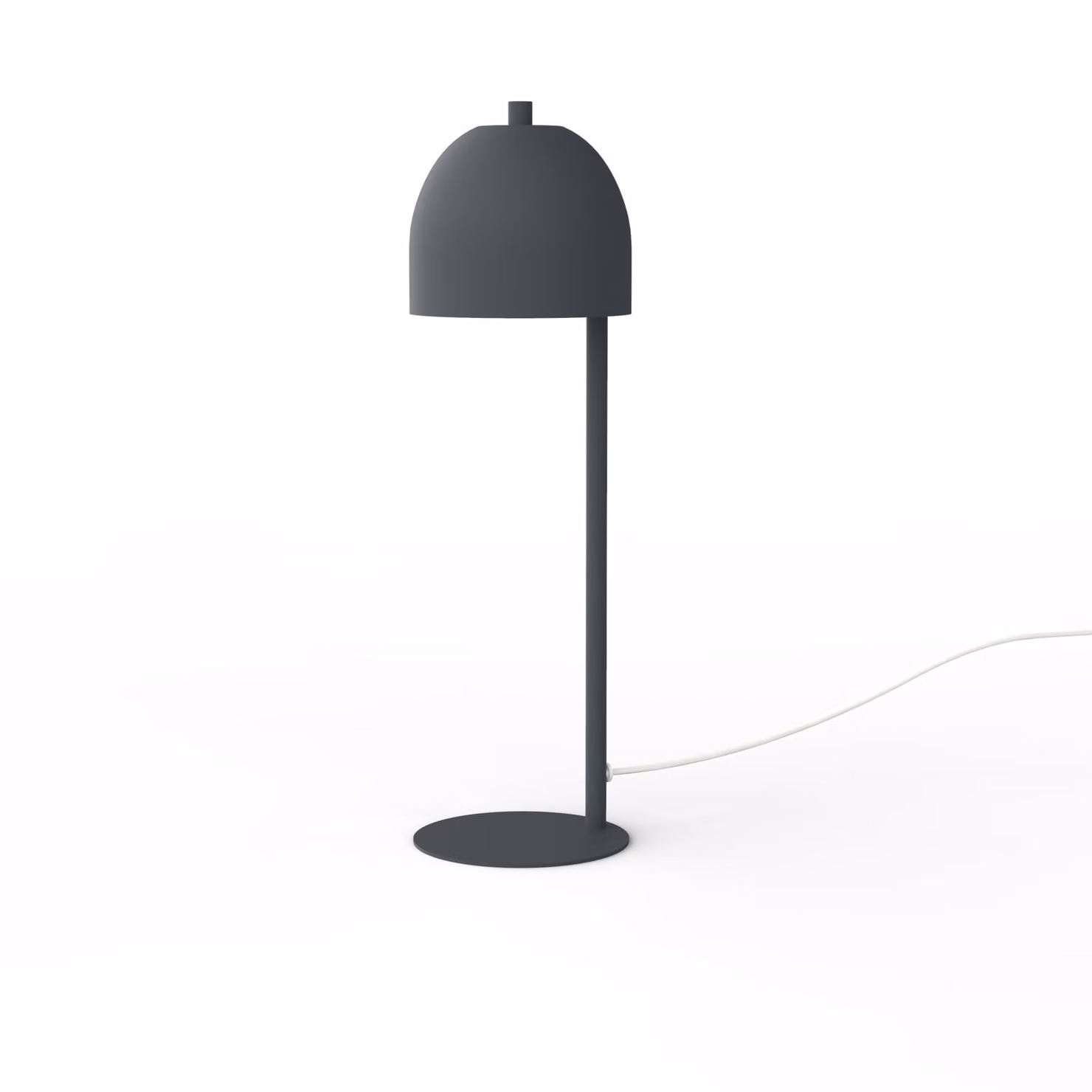 Lampada Da Tavolo Campanella Monocolore Opaca