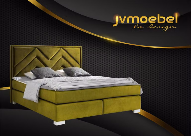 Bett Textil Schlafzimmer Design Möbel Moderne Luxus Betten 160x200 Bettgestell
