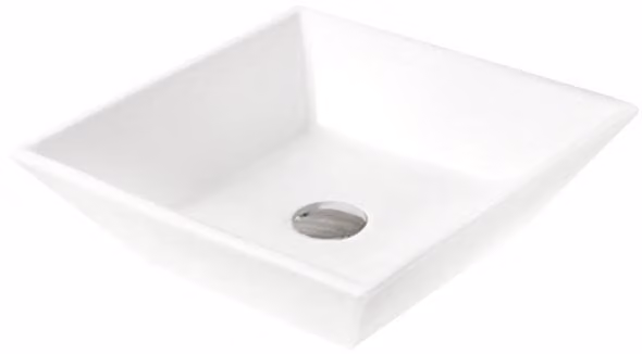 Mexen Pola lavabo da appoggio 41 x 41 cm, bianco - 22224100