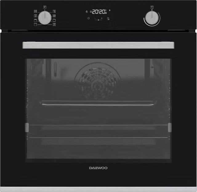 Forno elettrico multifunzione colore nero Daewoo 07PR28M2IT con funzione pirolisi classe A