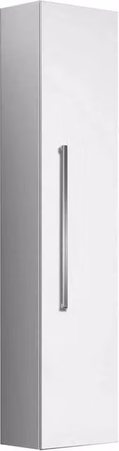 Colonna bagno sospesa bianca lucida serie Kio h162 cm reversibile