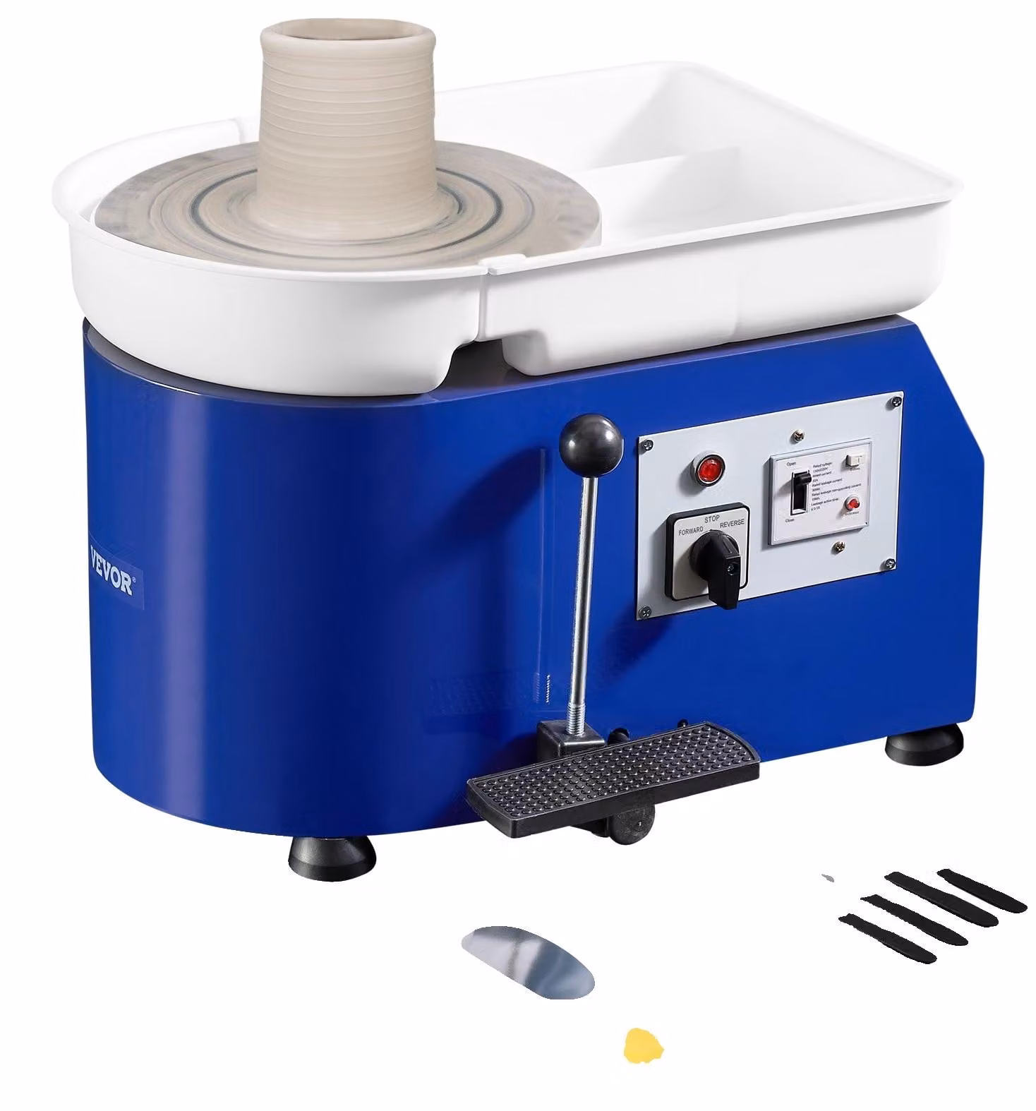 VEVOR tornio elettrico 28cm macchina per Vetroceramica 350W pedale Vetroceramica