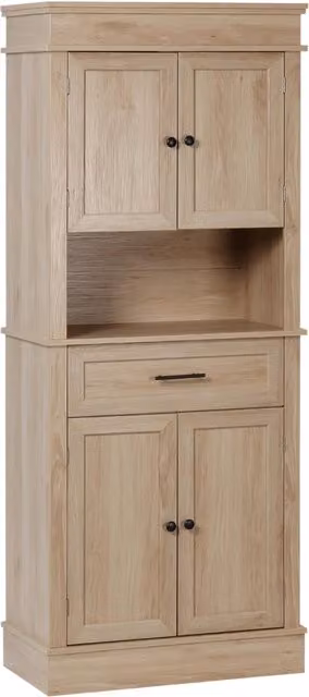 Armadio da cucina ¨C zephmum ¨C rovere chiaro 74x39.5x183