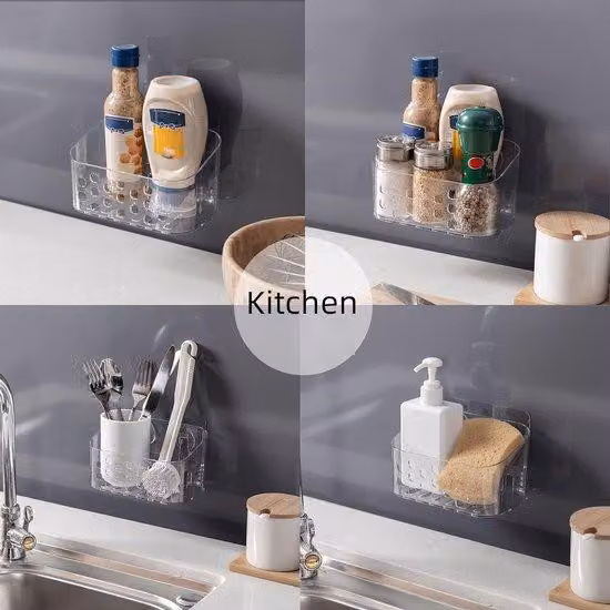 Portasapone in plastica per bagno e cucina