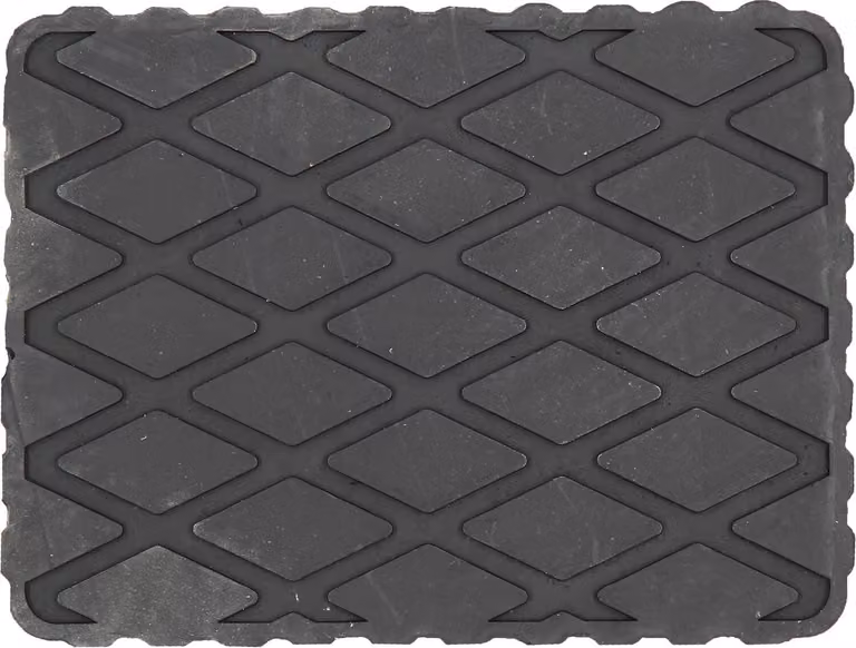 KS Tools Tampone in gomma 07 per piattaforme di sollevamento, 160 x 120 x 115 mm