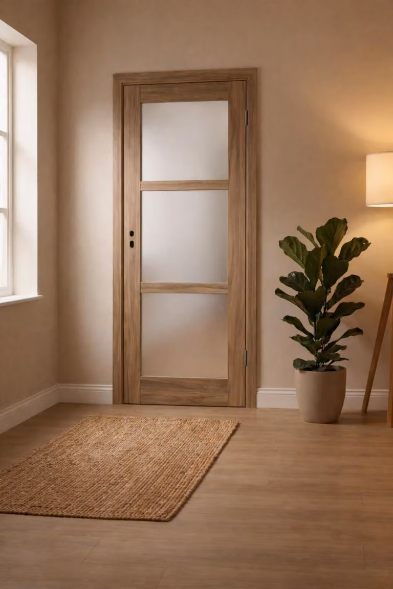 Bloc Porta Frangivetro H204 x L83 cm, lato tavolo P. sinistra, GD MENUISERIES