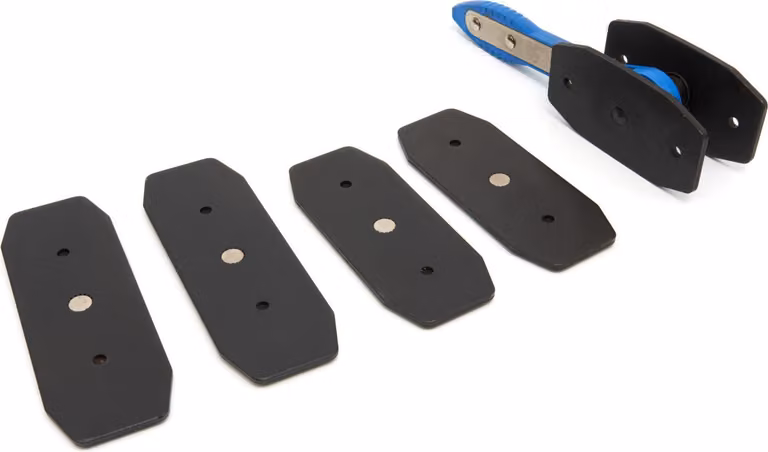 Chiave a cricchetto per pistoni freno 7pz HBM
