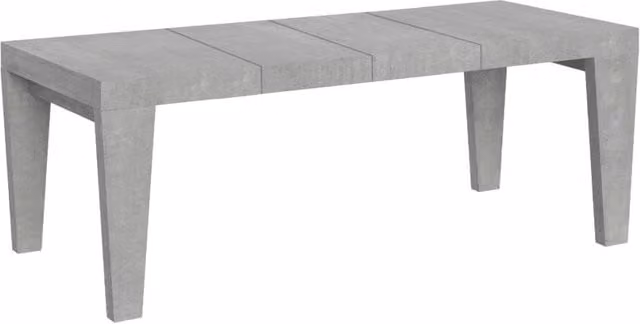 Tavolo allungabile Spimbo Premium Itamoby colore grigio cemento L: 200-460 cm, P: 90 cm