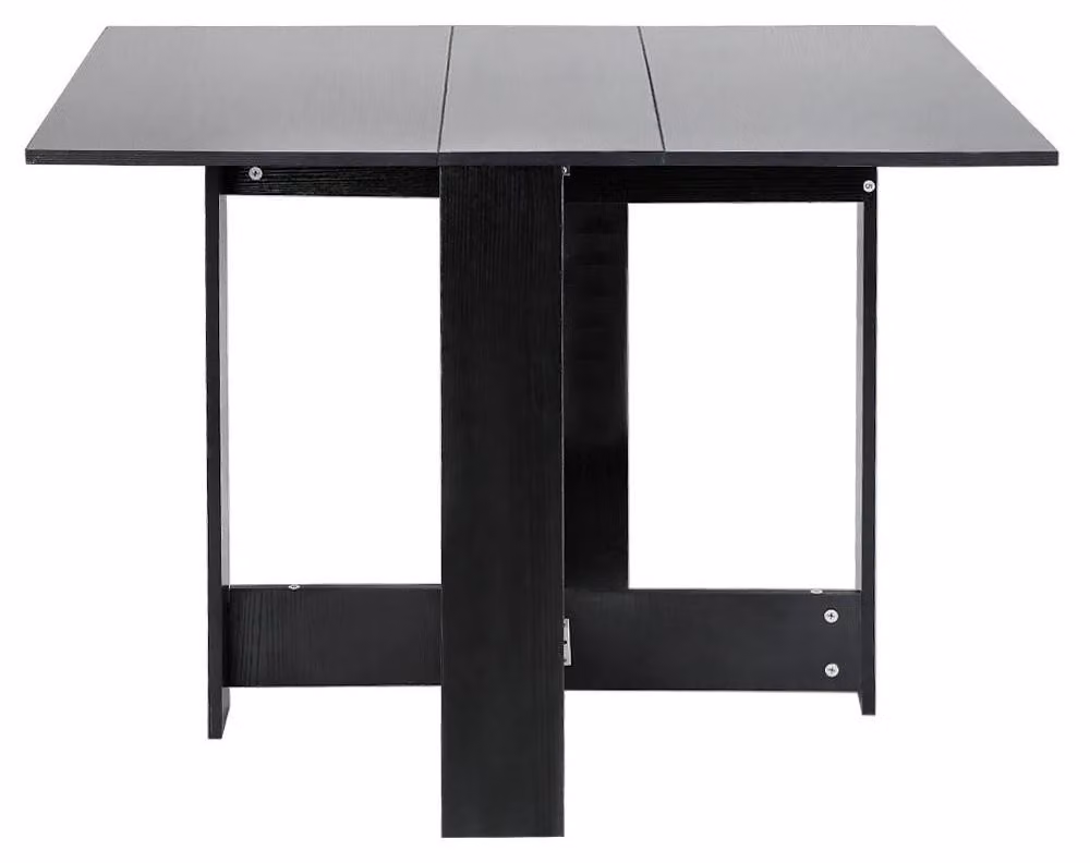 Tavolo da pranzo - Tavolo quadrato - 103x76x73,4 cm - Per 4 persone - Stile moderno minimalista - Adatto per sala da pranzo e soggiorno - Nero